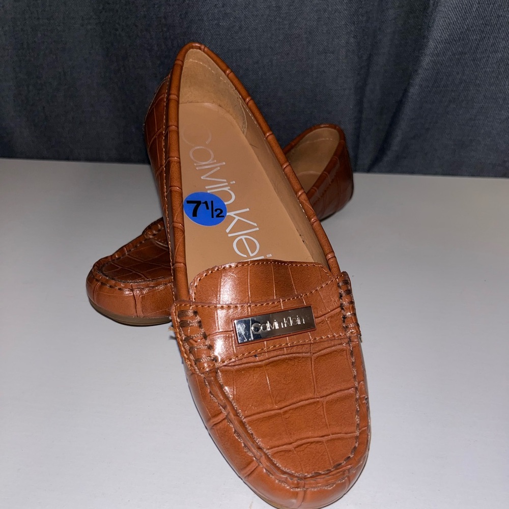 Calvin Klein Woman’s Brown Loafers 7.5